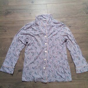 LIKE NEW  Vintage GREAT NORTHWEST INDIGO SLEEPWEAR shirt